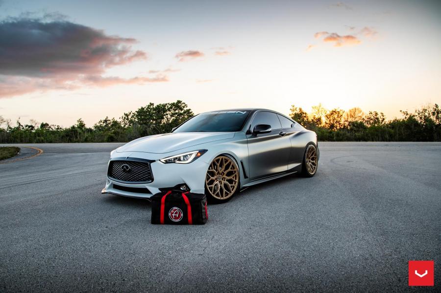  Infiniti Q60 on Vossen Wheels (HF-2) 2019 года  (фото 31 из 37)